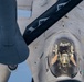 KC-135 refuels F16s for regional security