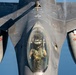 KC-135 refuels F16s for regional security