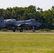 A-10 Thunderbolt II taxis to runway