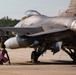 Crew chief prepares F-16 Fighting Falcon for launch
