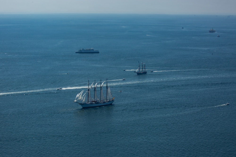 International Naval Review New York City Fly Over