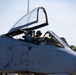 A-10 pilot conducts preflight checks