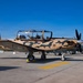 Heritage aircraft prepared for departure