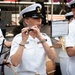 U.S. Navy Band performs at Duffy Square Park