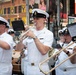 U.S. Navy Band performs at Duffy Square Park