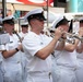 U.S. Navy Band performs at Duffy Square Park