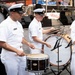U.S. Navy Band performs at Duffy Square Park