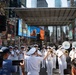 U.S. Navy Band performs at Duffy Square Park