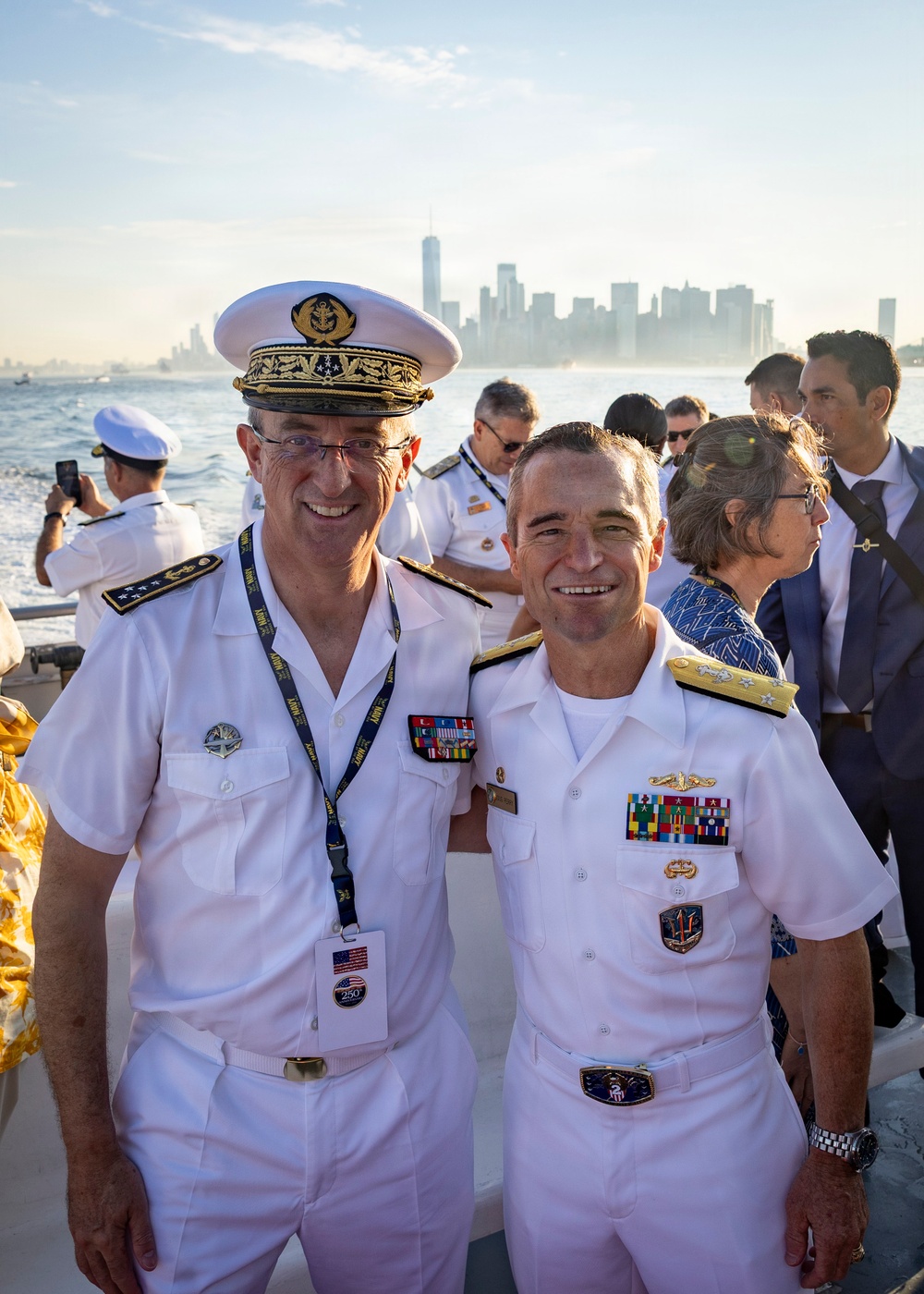 INR 250 Servicemembers Transit the New York Harbor