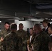 U.S. Army Col. David A. Webb, commander of Joint Task Force-Bravo, briefs a U.S. Department of State delegation.
