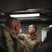 U.S. Army Col. David A. Webb, commander of Joint Task Force-Bravo, briefs a U.S. Department of State delegation.