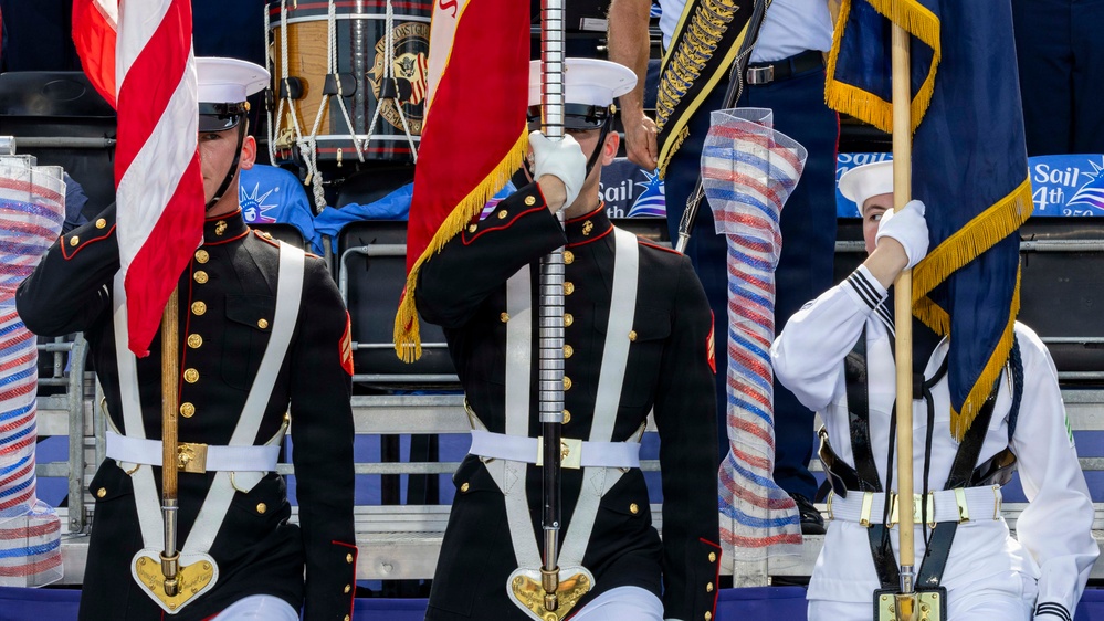 International Naval Review (INR) 250 Parade of Sail and Aerial Review 250