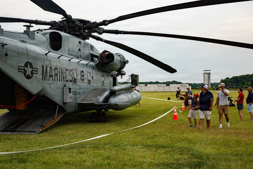 Sail 250 Baltimore Air Show Osprey fly over