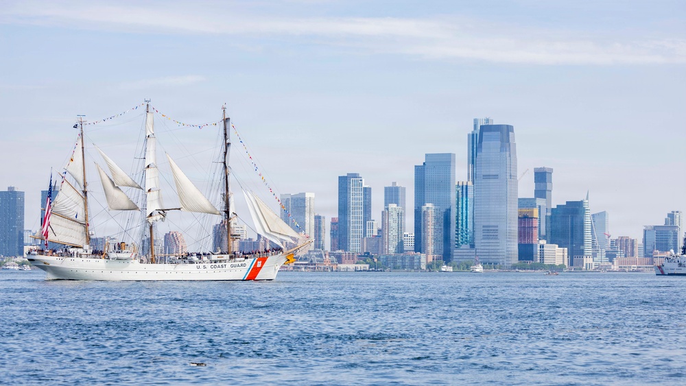 International Naval Review (INR) 250 Parade of Sail and Aerial Review 250