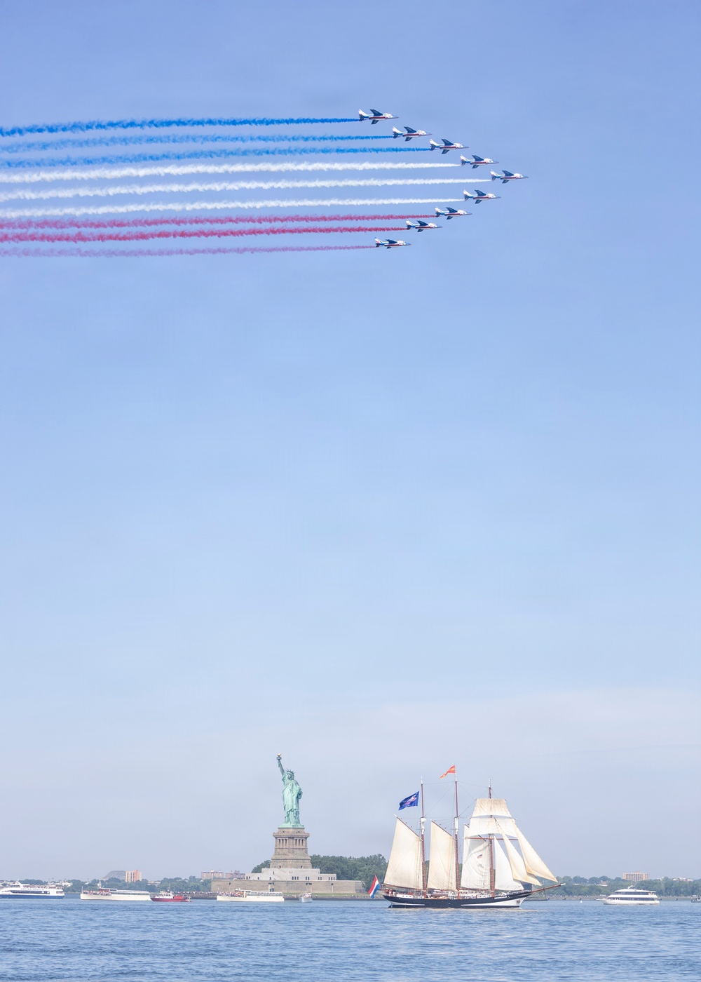 International Naval Review (INR) 250 Parade of Sail and Aerial Review 250