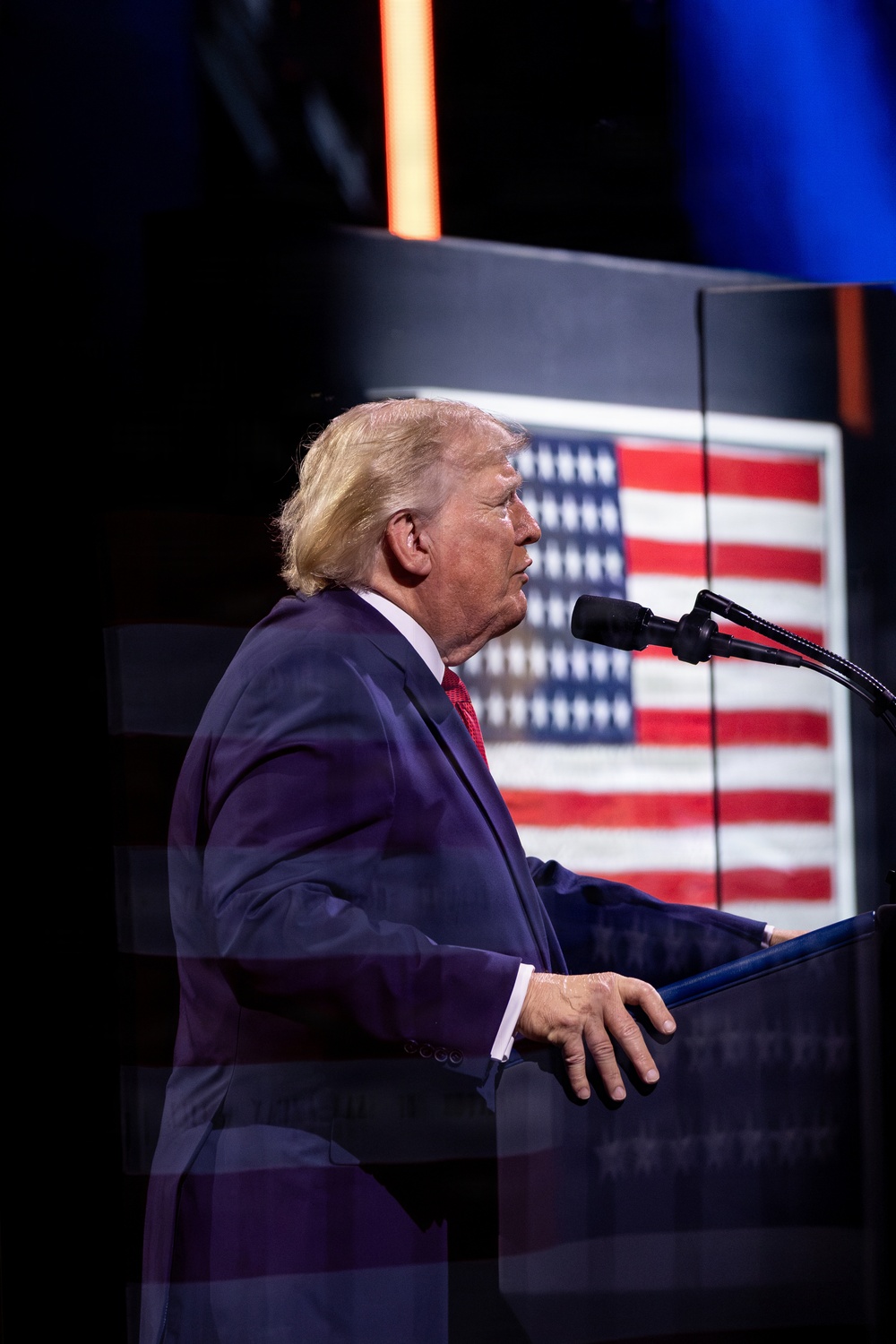 President Donald J. Trump Speaks at Salute to America on July 4, 2026