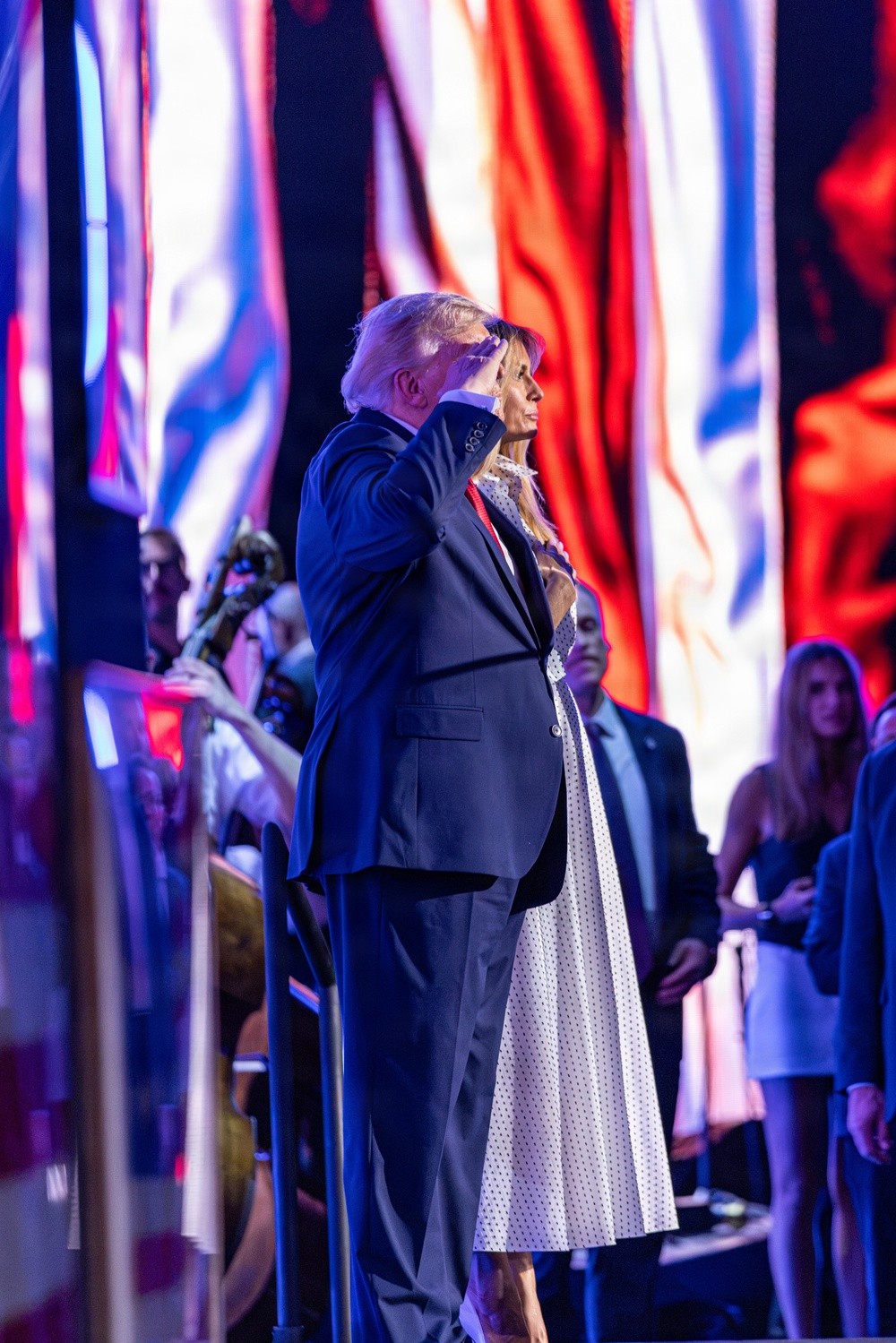President Donald J. Trump at Salute to America