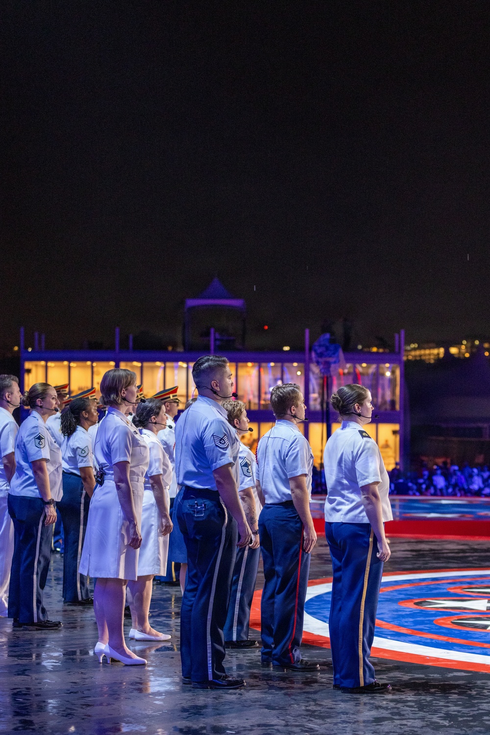 U.S. Military Joint Armed Forces Chorus Performs at Salute to America
