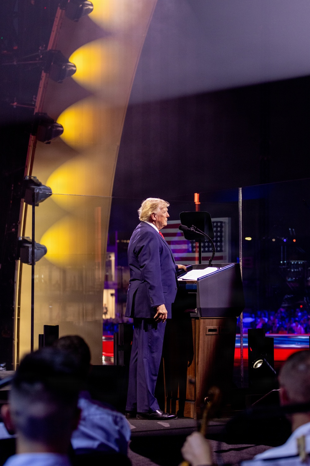 President Donald J. Trump at Salute to America on July 4, 2026
