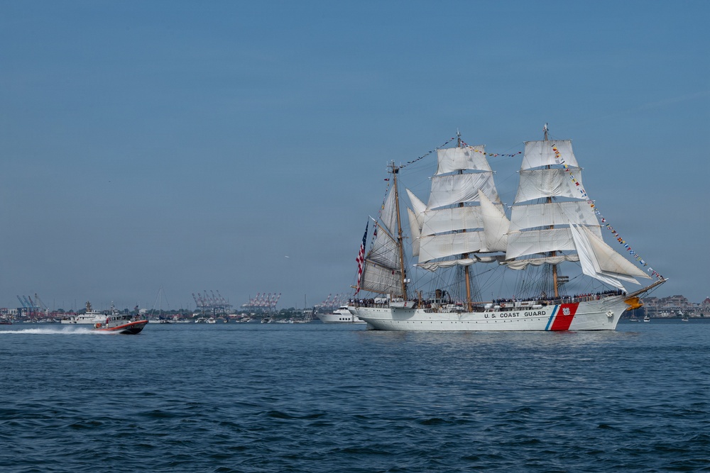 U.S. Coast Guard supports Sail 250 Parade of Sail in New York
