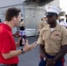 U.S. Marines and Sailors Man the Rails for INR250
