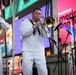 Navy Band Northeast performs at Duffy Square