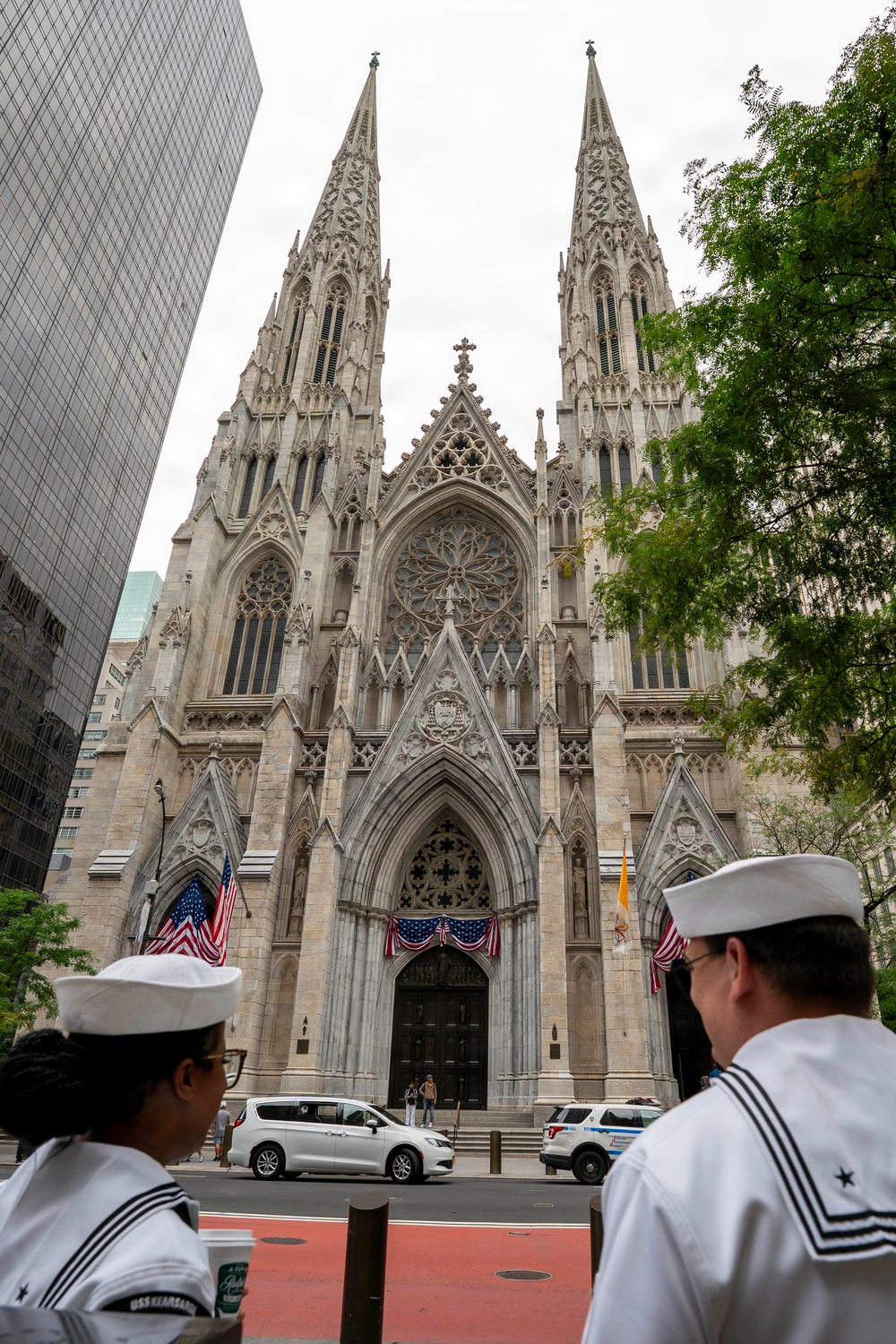 More than 100 U.S. Sailors Attend Mass at St. Patrick’s Cathedral