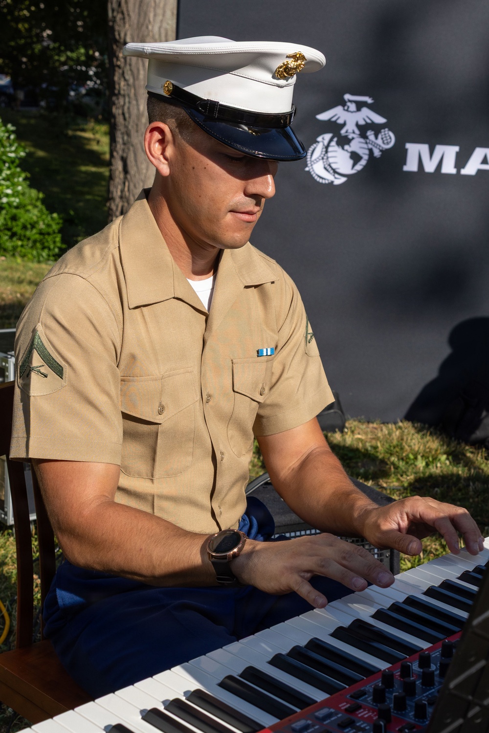 2nd Marine Division Band International Naval Review 250 Watch Party