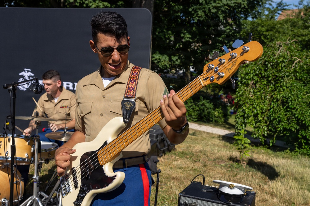 2nd Marine Division Band International Naval Review 250 Watch Party