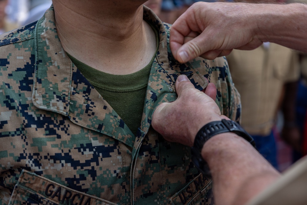 INR250 Promotions and Re-enlistment Ceremony in Times Square