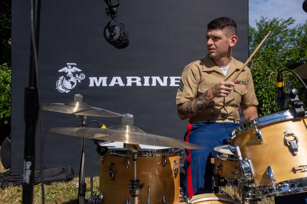 2nd Marine Division Band International Naval Review 250 Watch Party
