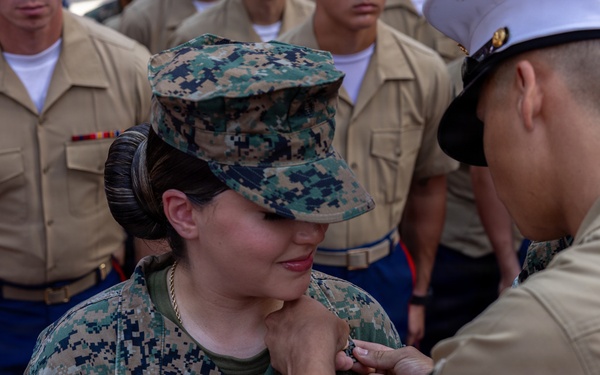 INR250 Promotions and Re-enlistment Ceremony in Times Square