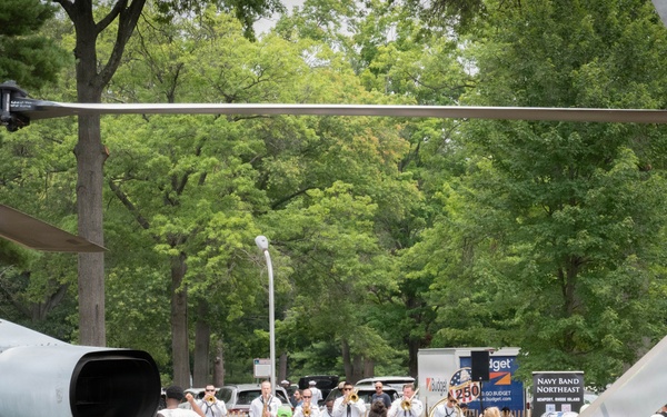 Navy Band Northeast performs at Eisenhower Park