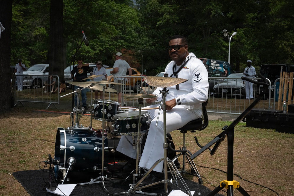 Navy Band Northeast performs at Eisenhower Park