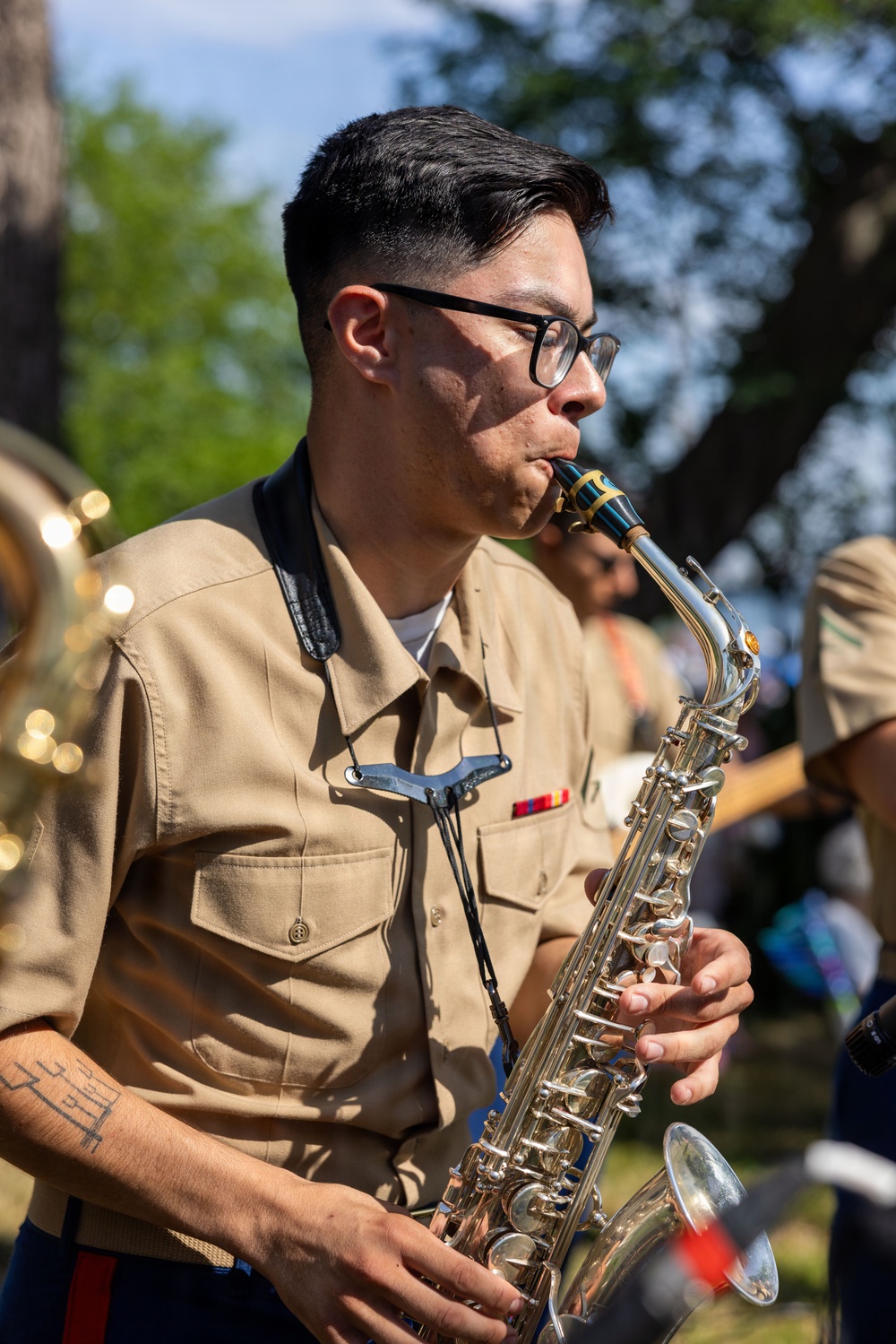2nd Marine Division Band International Naval Review 250 Watch Party