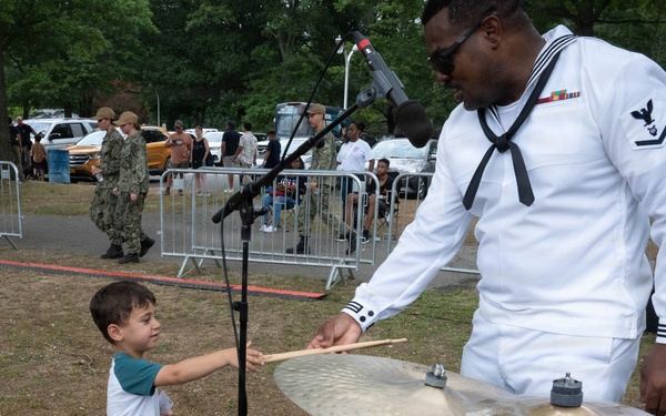 Navy Band Northeast performs at Eisenhower Park