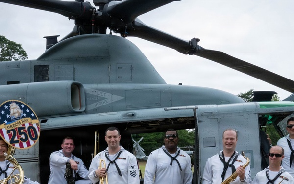 Navy Band Northeast performs at Eisenhower Park