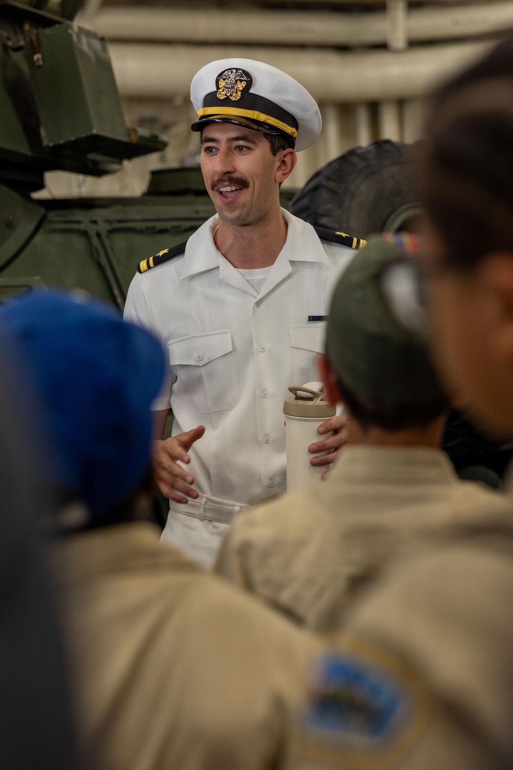 Scouting America USS Arlington Ship Tour and Engagement