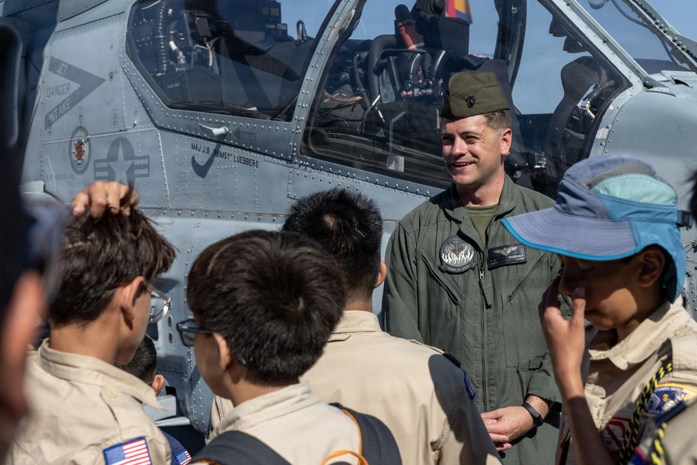 Scouting America USS Arlington Ship Tour and Engagement