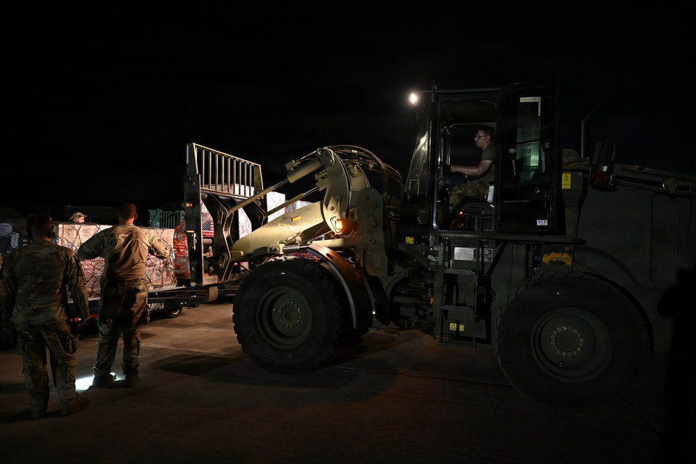 JTF-Bravo, 621st CRE, LCF-24 prepare disaster relief supplies