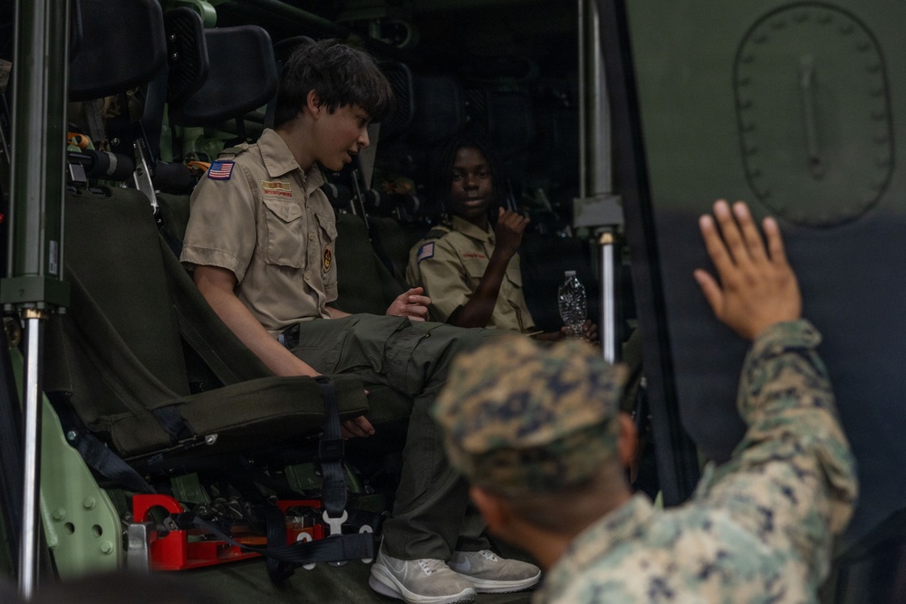 Scouting America USS Arlington Ship Tour and Engagement