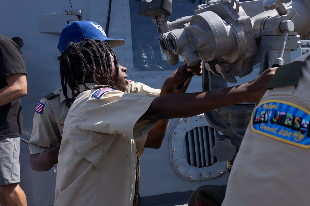 Scouting America USS Arlington Ship Tour and Engagement