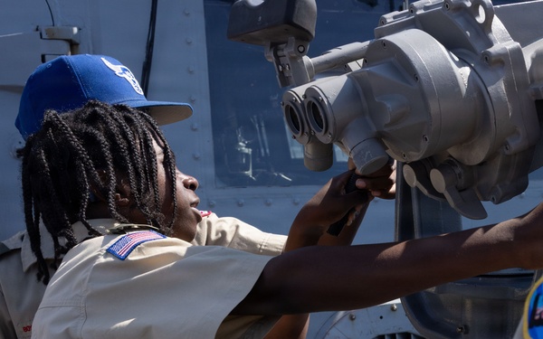 Scouting America USS Arlington Ship Tour and Engagement