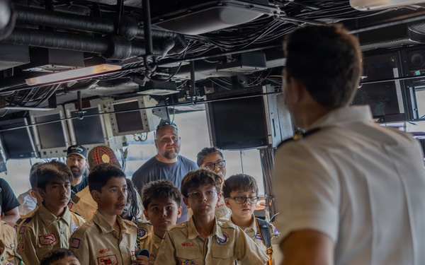 Scouting America USS Arlington Ship Tour and Engagement
