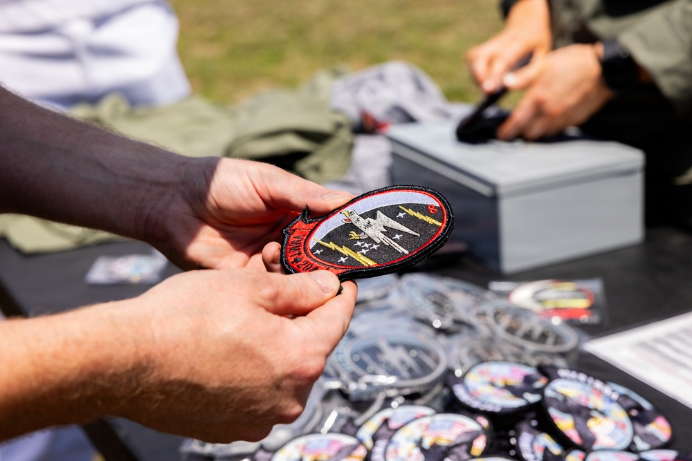 U.S. Marines and Sailors host a static display for International Naval Review 250