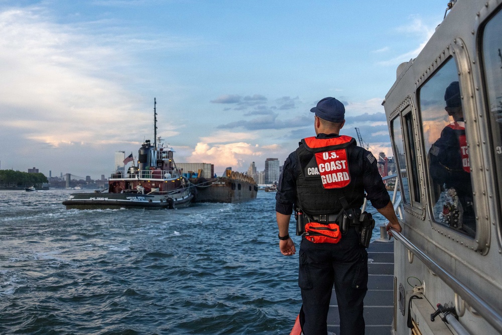 Coast Guard Station New York enforces safety zones for fireworks displays