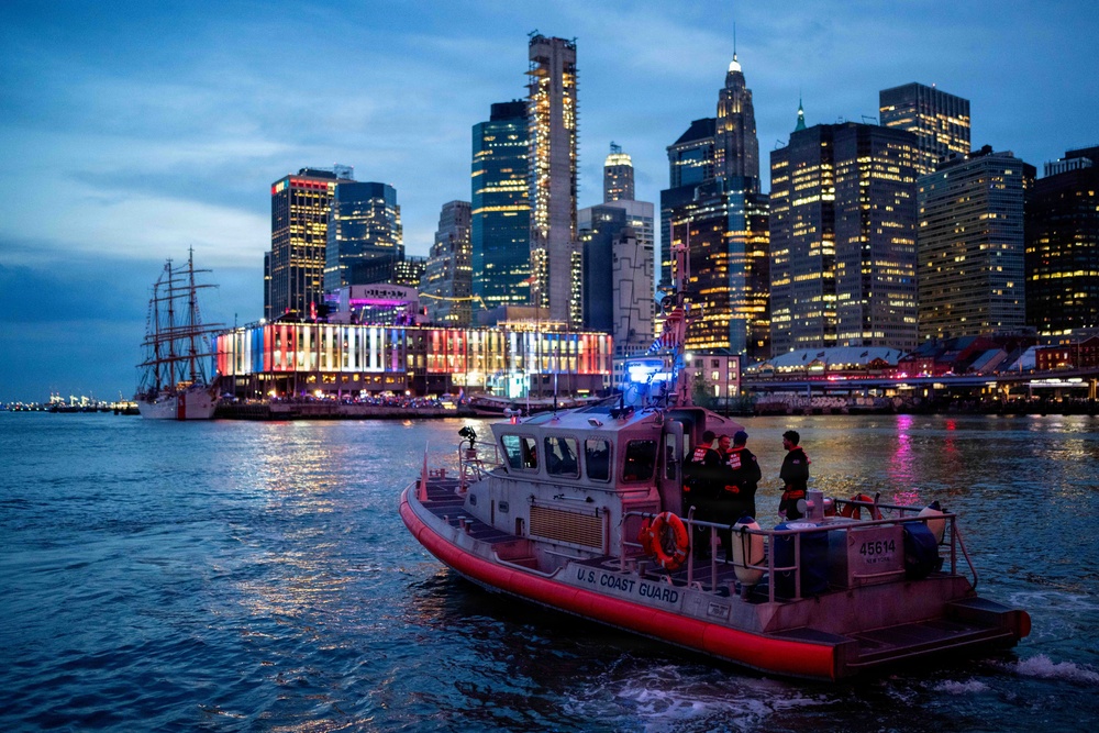 Coast Guard Station New York enforces safety zones for fireworks displays