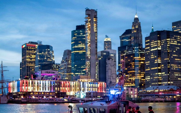 Coast Guard Station New York enforces safety zones for fireworks displays