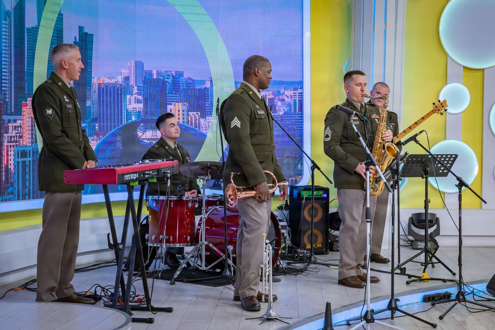 108th AB Performs at Kazmedia Center