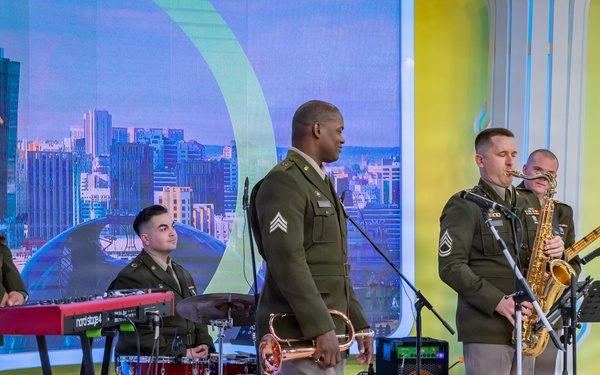 108th AB Performs at Kazmedia Center